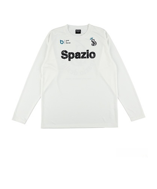 スパッツィオ（SPAZIO）サッカー フットサルウェア ロゴスケッチロンプラ 長袖プラクティスシャツ GE-1116-01