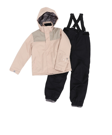 エアボーン（ARBN）ジュニア スノーボードスーツ 上下セット AB63WW1650J BEG