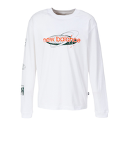 ニューバランス（new balance）ロングスリーブTシャツ MT43575WT