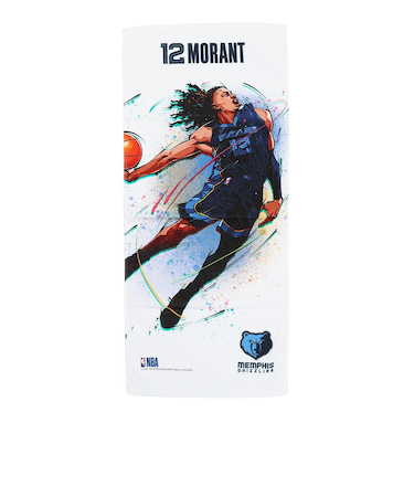 エヌビーエー（NBA）フェイスタオル MORANT NBA87612