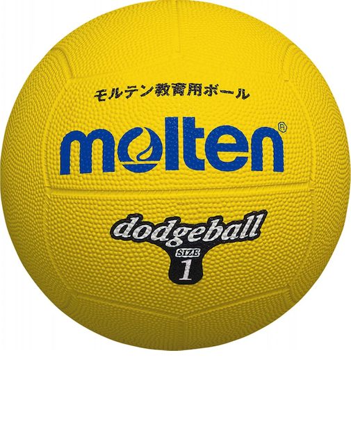 モルテン（molten）ゴムドッジボール 1号球 D1Y