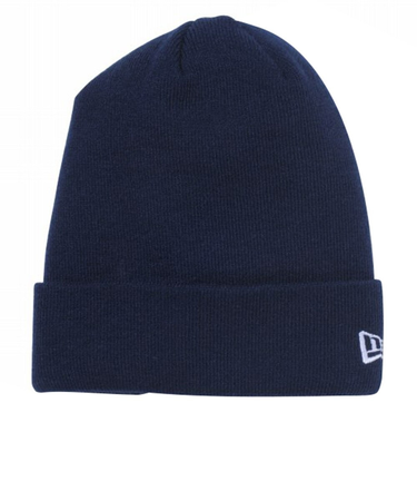 ニューエラ（NEW ERA）ニット帽 Basic Cuff Knit ネイビー×ホワイトフラッグ 11120481