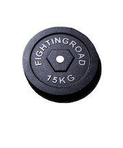 ファイティングロード Co.Ltd（FIGHTING ROAD CO.LTD）プレートブラック 15kg HG6 841FR20CM5625.