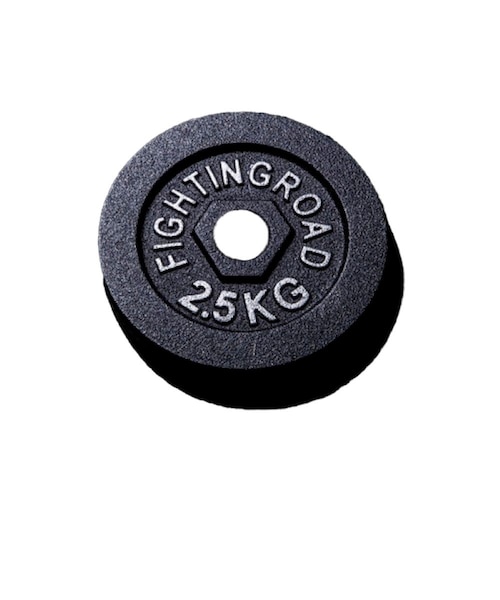 ファイティングロード5kgプレート8枚 ファイティングロード（FIGHTING ROAD）プレートブラック 2.5kg HG6