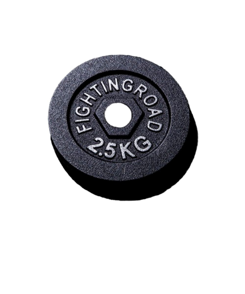 ファイティングロード Co.Ltd(FIGHTING ROAD CO.LTD)プレートブラック 2.5kg HG6 841FR20CM5621.