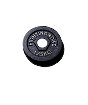 ファイティングロード Co.Ltd(FIGHTING ROAD CO.LTD)プレートブラック 1.25kg HG6 841FR20CM5620.