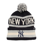 フォーティーセブン（47）キャップ カフニット ポンポン ニューヨーク・ヤンキース Bering ネイビー 14936752