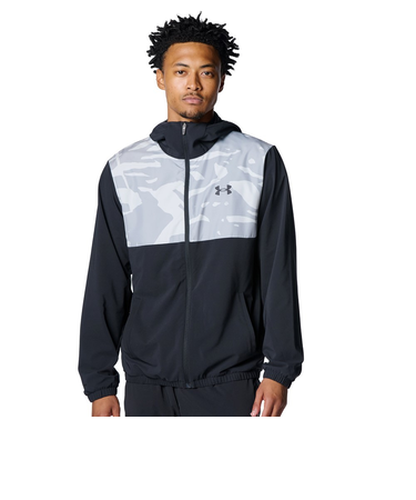 アンダーアーマー(UNDER ARMOUR)野球ウェア ウーブン フルジップ フーディド ジャケット 6007975 035