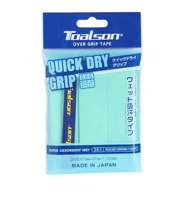 トアルソン（TOALSON）テニスグリップテープ クイックドライグリップ 3本入 1ETG2232