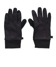 手袋 ストレッチ グローブ 黒 S-LLサイズ WG5F0010-WA900-GRSN BLK 防寒 裏起毛 指出し