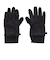 手袋 ストレッチ グローブ 黒 S-LLサイズ WG5F0010-WA900-GRSN BLK 防寒 裏起毛 指出し
