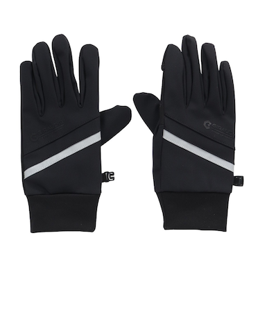 手袋 ウィンドプルーフ グローブ 黒 S-LLサイズ WG5F0009-WA900-GRSN BLK 防寒 防風 指出し