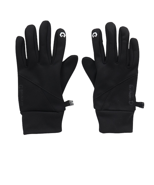 手袋 ヒートクロス ウィンドプルーフ グローブ 黒 S-LLサイズ WG5F0007