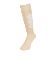 エーアールジー(arg)雪柄 ソックス AG63WC1655 YEL