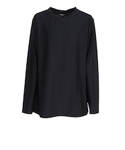 デュアリグ（DUARIG）EC限定商品 クルーネック 長袖 ストレッチ インナーシャツ 5S0024-SCWR-741ES BLK