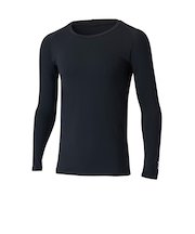 ゴーセン（GOSEN）テニス バドミントン インナーシャツ 襟無 BK L FR244239