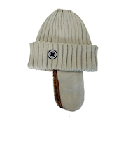 ベスプ(VESP)帽子 イヤーボア ニットビーニー VPMB1036WGR