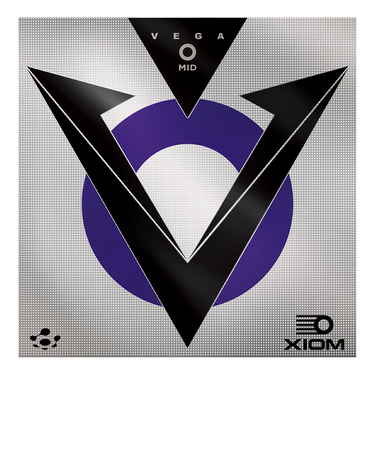 エクシオン（XIOM）卓球ラバー ヴェガO ミッド 850051 BLK