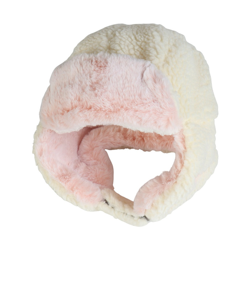 ベスプ（VESP）ジュニア ボア フライトキャップ SNJB1067OW