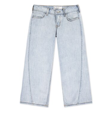 アバクロンビー&フィッチ（Abercrombie & Fitch）ジュニア ロングパンツ ローライズ SEAMED バギージーンズ 43AG07-LCA