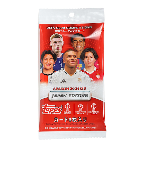 UEFA CLUB COMPETITIONS 2024/25 トレーディングカード 6枚入 UEFA91138