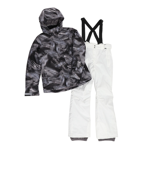 スキーウエア フェザースーツ 上下セット ST25FW0055 BLK