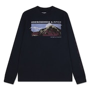 アバクロンビー&フィッチ（Abercrombie & Fitch）ジュニア MOUNTAIN RANGE 長袖Tシャツ 93AL16-K94