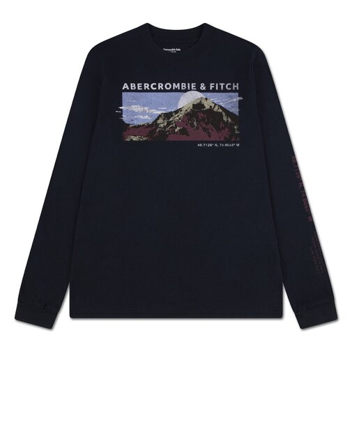 アバクロンビー&フィッチ（Abercrombie & Fitch）ジュニア MOUNTAIN RANGE 長袖Tシャツ 93AL16-K94