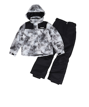 ジュニア スキーウエア タイダイブロック スーツ ST25FW0056 WHT