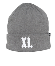 エクストララージ（XLARGE）帽子 XL ロゴ カフ クール ビーニー 101253051007-GREY