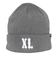 エクストララージ（XLARGE）帽子 XL ロゴ カフ クール ビーニー 101253051007-GREY