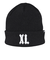 エクストララージ（XLARGE）帽子 XL ロゴ カフ クール ビーニー 101253051007-BLACK