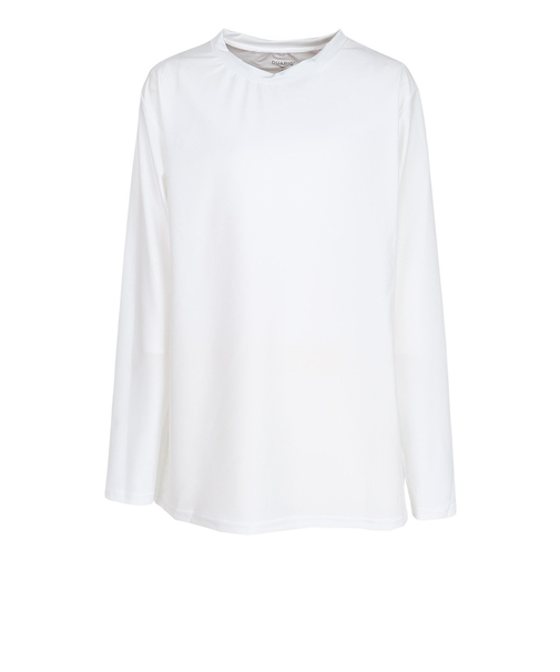 デュアリグ（DUARIG）サッカーウェア クルーネック 長袖シャツ 5S0024-SCWR-741ES WHT