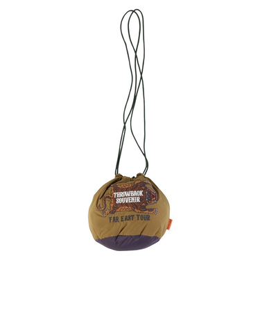 クリフメイヤー（KRIFF MAYER）スーベニア刺繍巾着バッグ 2515117:22:CAMEL