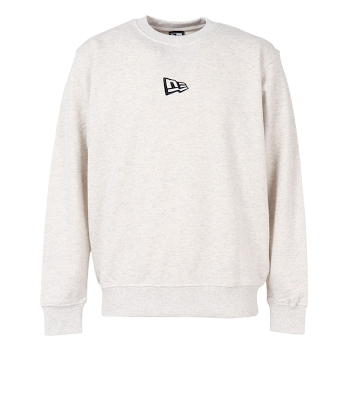 ニューエラ(NEW ERA)裏毛 スウェット クルーネック フラッグ ロゴ ミニ 14324653