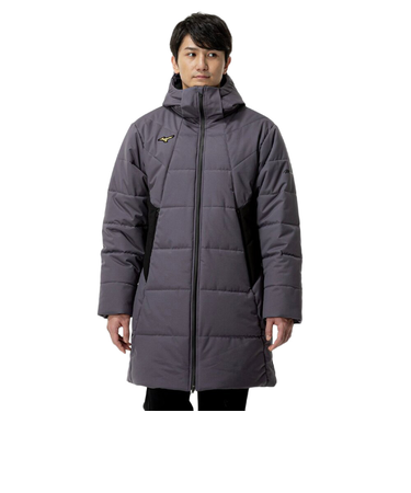 ミズノ（MIZUNO）野球ウェア ミズノプロ 保温素材 吸湿発熱 テックフィルブレスサーモロングコート 12JECB7110