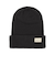 ニキータ（NIKITA）帽子 ラベルビーニー NSHW252100-BLK