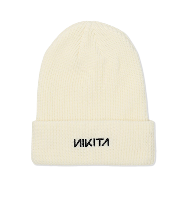ニキータ（NIKITA）帽子 ロゴビーニー NSHW252099-OWHT