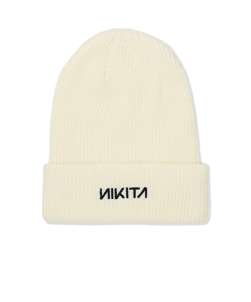 ニキータ（NIKITA）帽子 ロゴビーニー NSHW252099-OWHT