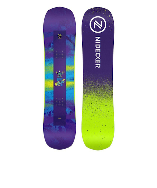 ナイデッカー(NIDECKER)ジュニア スノーボード板 25 MICRON MAGIC(Jr) ナイデッカー（NIDECKER）ジュニア スノーボード板 25 MICRON MAGIC