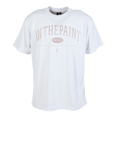 インザペイント(IN THE PAINT)バスケットボールウェア クワイエット ラグジュアリー Tシャツ ITP25412WHT