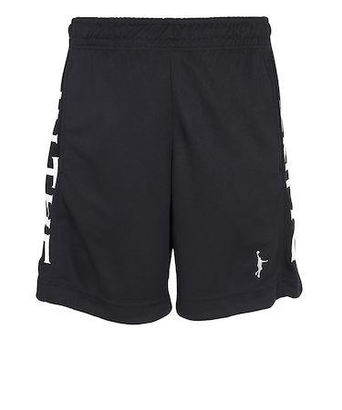 インザペイント（IN THE PAINT）バスケットボールウェア 膝上丈 サイドプリントロゴ ショーツ ITP25438BLK