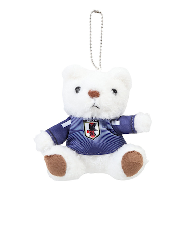 日本サッカー協会（JFA）ユニフォームベアキーホルダー 2026 SAMURAI BLUE JO-537