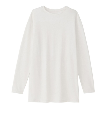 ダンスキン(DANSKIN)バックギャザード 長袖 Tシャツ DC724304 JW