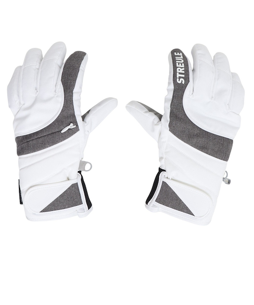 ウインター 五指グローブ LADIES 5FINGER ST26FWGR0043 WHT