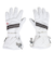 ウインター 五指グローブ LADIES OVERCUFF 5 ST26FWGR0042 WHT