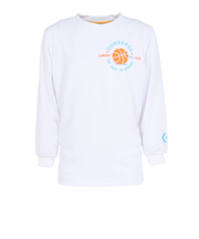 コンバース（CONVERSE）バスケットボールウェア ジュニア プリント長袖シャツ CB452360L-1100