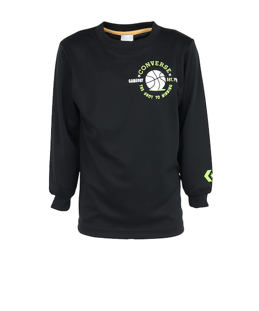 コンバース（CONVERSE）バスケットボールウェア ジュニア プリント長袖シャツ CB452360L-1942