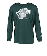 コンバース（CONVERSE）バスケットボールウェア プリント長袖シャツ CB252365L-4700