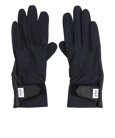 プリンス（PRINCE）テニス サラカラ 穴あきロンググローブ PG987 165 BLK